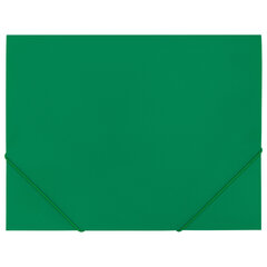 Папка на резинках А4 BRAUBERG PIXEL, темно-зеленая, до 300 листов, 0,5 мм, 273040