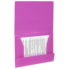 Папка на резинках А4 BRAUBERG PIXEL, фиолетовая, до 300 листов, 0,5 мм, 273042