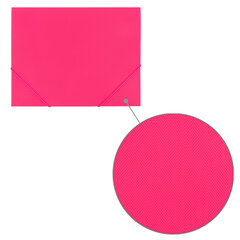 Папка на резинках А4 BRAUBERG PIXEL, маджента, до 300 листов, 0,5 мм, 273043