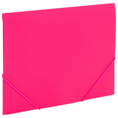 Изображение товара Папка на резинках A4 BRAUBERG PIXEL 300 листов, розовая, полипропилен