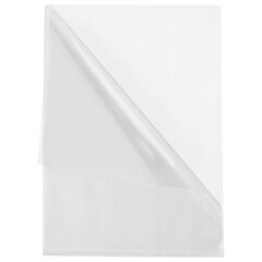 Папка-уголок жесткая А4 BRAUBERG UNIVERSAL, прозрачная, 0,15 мм, со штрихкодом, 273049