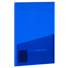 Изображение товара Папка-уголок 2 кармана, непрозрачная, А4, BRAUBERG «SPECIAL», синяя, 0,18 мм, 273060