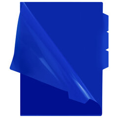 Папка-уголок 3 отделения, жесткая, непрозрачная, А4, BRAUBERG &laquo;SPECIAL&raquo;, синяя, 0,15 мм, 273063