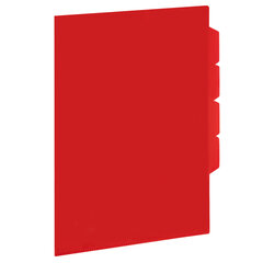 Изображение товара Папка-уголок с 3 отделениями BRAUBERG SPECIAL А4 красный 150 мкм