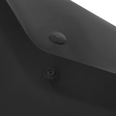 Папка-конверт с кнопкой прозрачная А4, BRAUBERG &laquo;UNIVERSAL&raquo;, до 100 листов, черная, 0,15 мм, 273072