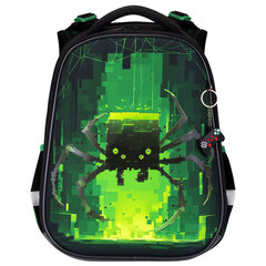 Ранец BRAUBERG PREMIUM, 2 отделения, с брелоком, &laquo;Digital spider&raquo;, LED-ЛАМПОЧКИ, 38&times;29&times;16 см, 273101