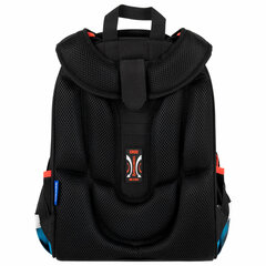 Ранец BRAUBERG PREMIUM, 2 отделения, с брелоком, &laquo;Foggy car&raquo;, 3D-панель, 38&times;29&times;16 см, 273103