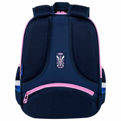 Ранец BRAUBERG FIT, 2 отделения, Night watcher, СВЕТЯЩИЙСЯ, 38&times;27&times;14 см, 273108