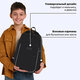 Рюкзак BRAUBERG INTENT, 2 отделения, 4 кармана, "Темная сторона", 39х27х14 см, 273112