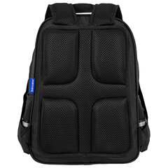 Рюкзак BRAUBERG SOFT, 2 отделения, 3 кармана, &laquo;Dark night&raquo;, СВЕТООТРАЖАЮЩИЙ ПРИНТ, 40&times;31&times;15 см, 273119