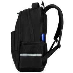 Рюкзак BRAUBERG SOFT, 2 отделения, 3 кармана, &laquo;Dark night&raquo;, СВЕТООТРАЖАЮЩИЙ ПРИНТ, 40&times;31&times;15 см, 273119