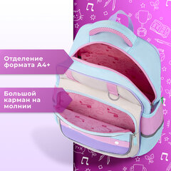 Рюкзак BRAUBERG KIDS MODE с кошельком в комплекте, 1 отделение, "Little sweetie", 39х28x15 см, 273125