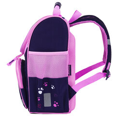 Ранец ПИФАГОР BASIC, 1 отделение, 3 кармана, эргономичная спинка, &laquo;Playing foxes&raquo;, 35&times;28&times;18 см, 273136