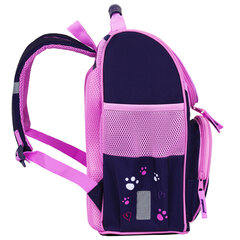 Ранец ПИФАГОР BASIC, 1 отделение, 3 кармана, эргономичная спинка, &laquo;Playing foxes&raquo;, 35&times;28&times;18 см, 273136