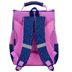 Ранец ПИФАГОР BASIC, 1 отделение, 3 кармана, эргономичная спинка, &laquo;Comic donuts&raquo;, 35&times;28&times;18 см, 273137