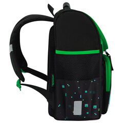 Ранец ПИФАГОР BASIC, 1 отделение, 3 кармана, эргономичная спинка, &laquo;Sharp sword&raquo;, 35&times;28&times;18 см, 273138