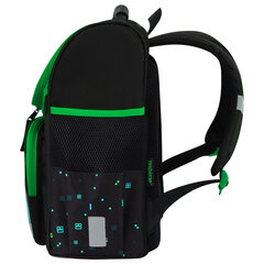 Ранец ПИФАГОР BASIC, 1 отделение, 3 кармана, эргономичная спинка, &laquo;Sharp sword&raquo;, 35&times;28&times;18 см, 273138