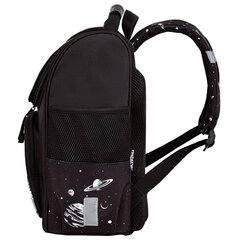 Ранец ПИФАГОР BASIC, 1 отделение, 3 кармана, эргономичная спинка, &laquo;Space invader&raquo;, 35&times;28&times;18 см, 273140