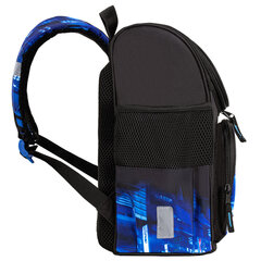 Ранец ПИФАГОР BASIC, 1 отделение, 3 кармана, эргономичная спинка, &laquo;Speed rusher&raquo;, 35&times;28&times;18 см, 273141