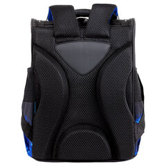 Ранец ПИФАГОР BASIC, 1 отделение, 3 кармана, эргономичная спинка, &laquo;Speed rusher&raquo;, 35&times;28&times;18 см, 273141