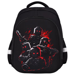 Ранец BRAUBERG KIDS STANDARD, 2 отделения, Terrible fighters, 36&times;28&times;14 см, 273146