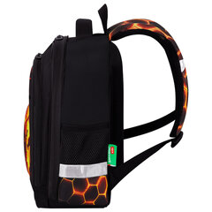 Ранец BRAUBERG KIDS STANDARD, 2 отделения, &laquo;Лава-мяч&raquo;, объемный дизайн, 36&times;28&times;14 см, 273147