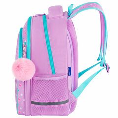 Рюкзак BRAUBERG OPTIMA, 2 отделения, с брелоком, &laquo;Funny kittens&raquo;, 36&times;27&times;18 см, 273156