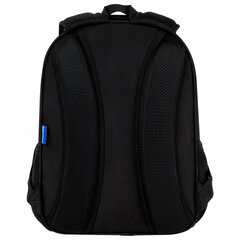 Рюкзак BRAUBERG OPTIMA, 2 отделения, с брелоком, &laquo;Burning ball&raquo;, 3D-панель, 36&times;27&times;18 см, 273158