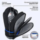 Рюкзак BRAUBERG OPTIMA, 2 отделения, с брелоком, "Храбрый астронавт", объемный дизайн, 36х27х18 см, 273159