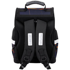 Ранец ЮНЛАНДИЯ WISE, 1 отделение, 3 кармана, устойчивое дно, Volcano split, 37&times;29&times;15 см, 273162