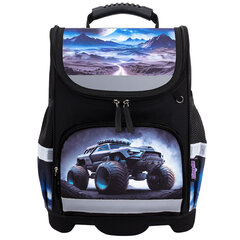 Ранец ЮНЛАНДИЯ WISE, 1 отделение, 3 кармана, устойчивое дно, Space driver, 37&times;29&times;15 см, 273163