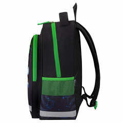 Рюкзак ПИФАГОР SCHOOL, 1 отделение, 3 кармана, &laquo;Outer space&raquo;, 38&times;28&times;14 см, 273173