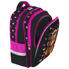 Рюкзак BRAUBERG KIDS MIND с пеналом в комплекте, 2 отделения, &laquo;Tiger Cub&raquo;, 40&times;28&times;18 см, 273175