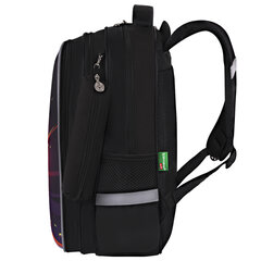 Рюкзак BRAUBERG KIDS MIND с пеналом в комплекте, 2 отделения, &laquo;Football&raquo;, 40&times;28&times;18 см, 273178