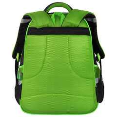 Рюкзак BRAUBERG KIDS FLOSSY, 2 отделения, 3 кармана, &laquo;Galaxy Dino&raquo;, 3D-панель, 40&times;28&times;18 см, 273182