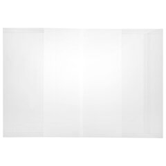 Обложки ULTRA для учебников английского языка, контурных карт, КОМПЛЕКТ 3 шт., ПЛОТНЫЕ, 100 мкм, 297&times;435 мм, BRAUBERG, 273206