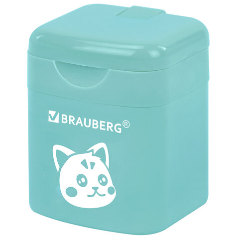 Точилка кросс-серия "МИЛЫЕ КОТЫ", с контейнером, корпус ассорти, BRAUBERG, 273226