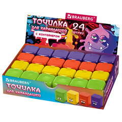 Точилка кросс-серия &laquo;МОНСТРИКИ&raquo;, с контейнером, корпус ассорти, BRAUBERG, 273235