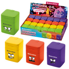 Точилка кросс-серия &laquo;МОНСТРИКИ&raquo;, с контейнером, корпус ассорти, BRAUBERG, 273235