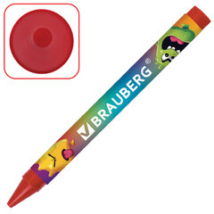 Восковые мелки BRAUBERG &laquo;МОНСТРИКИ&raquo;, 12 цветов, 273238