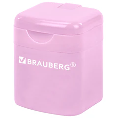 Точилка кросс-серия &laquo;PASTEL&raquo;, с контейнером, корпус ассорти, BRAUBERG, 273255