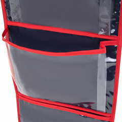 Кармашки-органайзер в шкафчик для детского сада BRAUBERG KIDS, крепление на липучке, наклейки-подсказки, 24&times;88 см, &laquo;Tiger&raquo;, 273285