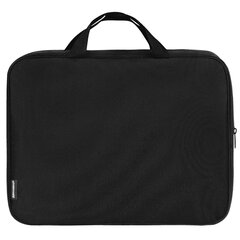 Папка на молнии с ручками А4, мешок для обуви 42&times;33 см, пенал 20&times;10 см, черный, НАБОР BRAUBERG, 273288