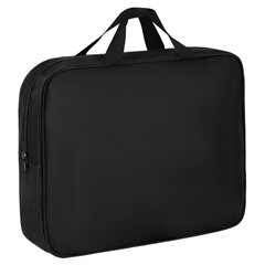 Папка на молнии с ручками А4, мешок для обуви 42&times;33 см, пенал 20&times;10 см, черный, НАБОР BRAUBERG, 273288