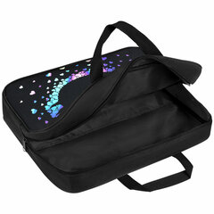 Папка на молнии с ручками BRAUBERG А4, 1 отделение, полиэстер, 80 мм, &laquo;Pretty face&raquo;, 273307