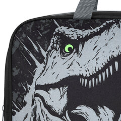 Папка на молнии с ручками BRAUBERG А4, 1 отделение, полиэстер, 80 мм, &laquo;Scary dino&raquo;, 273308