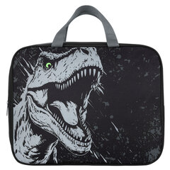 Папка на молнии с ручками BRAUBERG А4, 1 отделение, полиэстер, 80 мм, &laquo;Scary dino&raquo;, 273308