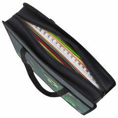 Папка на молнии с ручками BRAUBERG А4, 1 отделение, пластик, 80 мм, &laquo;Ominous spider&raquo;, 273371