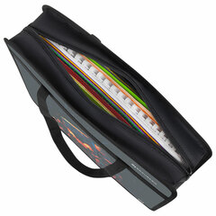 Папка на молнии с ручками BRAUBERG А4, 1 отделение, пластик, 80 мм, &laquo;Fire spider&raquo;, 273374