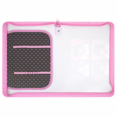 Папка для труда на молнии ЮНЛАНДИЯ А4, 1 отделение, откидная планка, органайзер, &laquo;Anime dreamer&raquo;, 273393